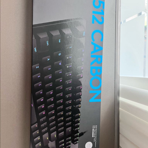 로지텍 g512 카본 기계식 게이밍 키보드 중국어 자판
