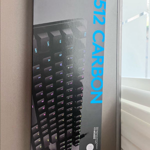 로지텍 g512 카본 기계식 게이밍 키보드 중국어 자판