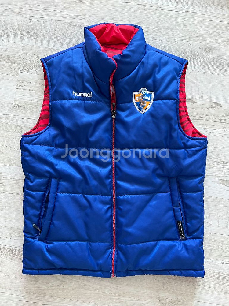 Hummel 울산현대 리버시블 조끼패딩 L--0