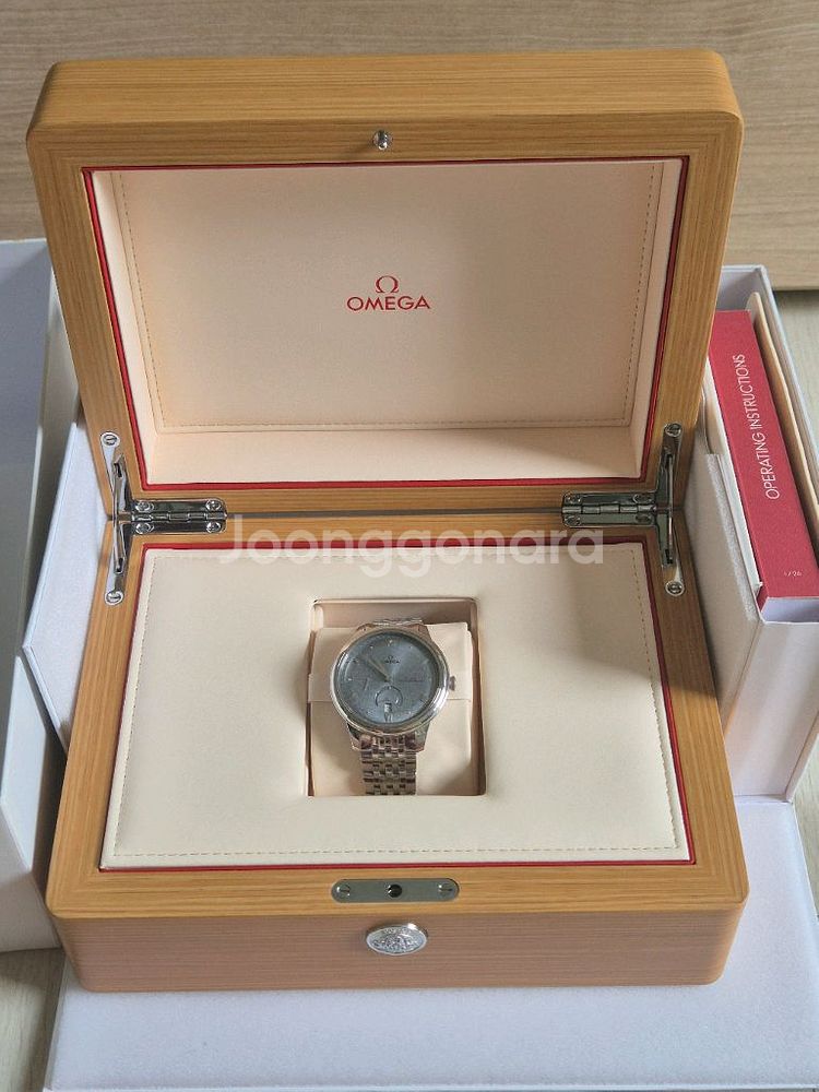 오메가 시계 드빌 프레스티지 41mm s급 24년 구매--2