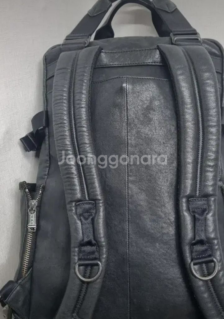 투미 알파브라보 르준백팩 가죽 희소성 거의새거--2