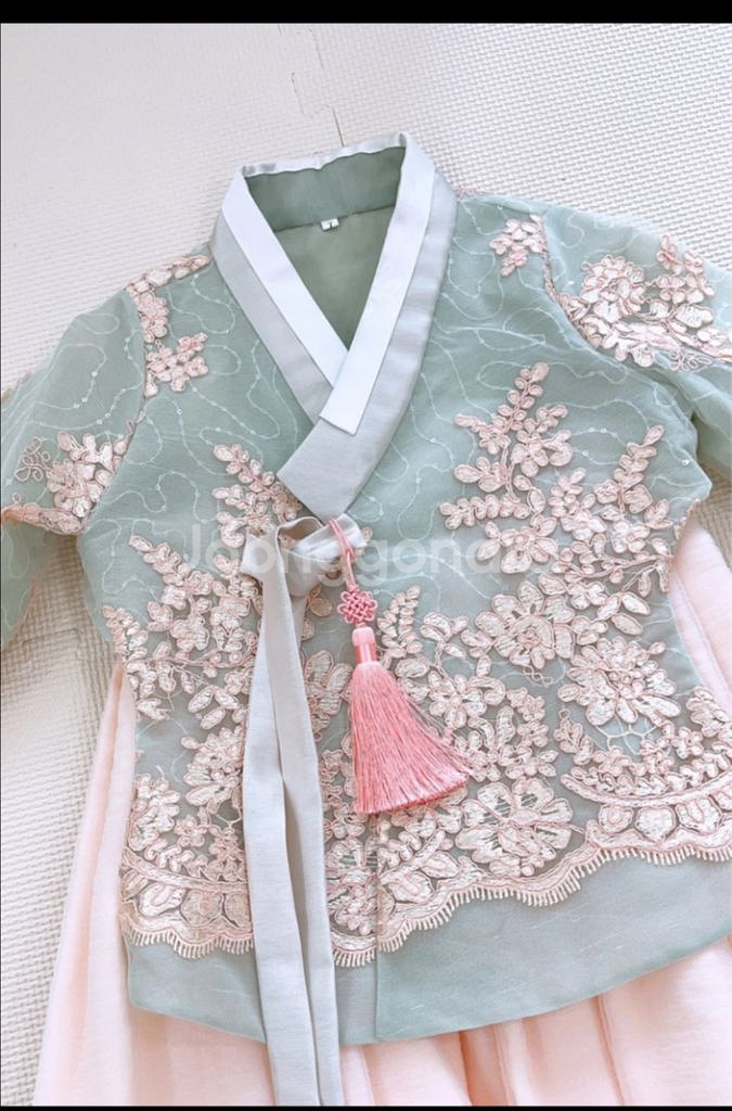 어진아이 여아한복7호--3