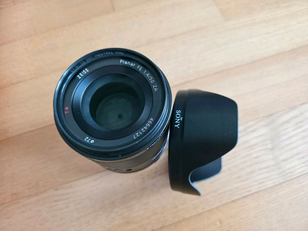 소니 fe 50mm f1.4 ZA 렌즈 판매. 이미지
