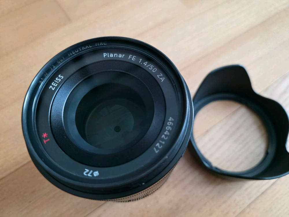 소니 fe 50mm f1.4 ZA 렌즈 판매. 이미지