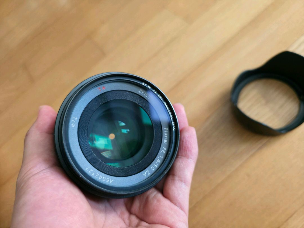 소니 fe 50mm f1.4 ZA 렌즈 판매. 이미지