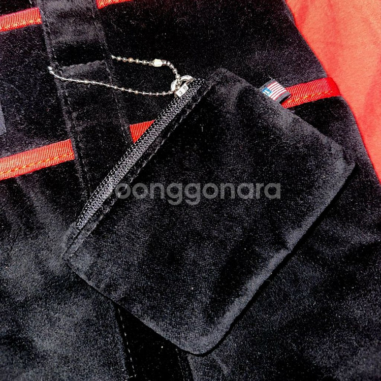 Polo Jeans 폴로진스 벨벳 토트백--2