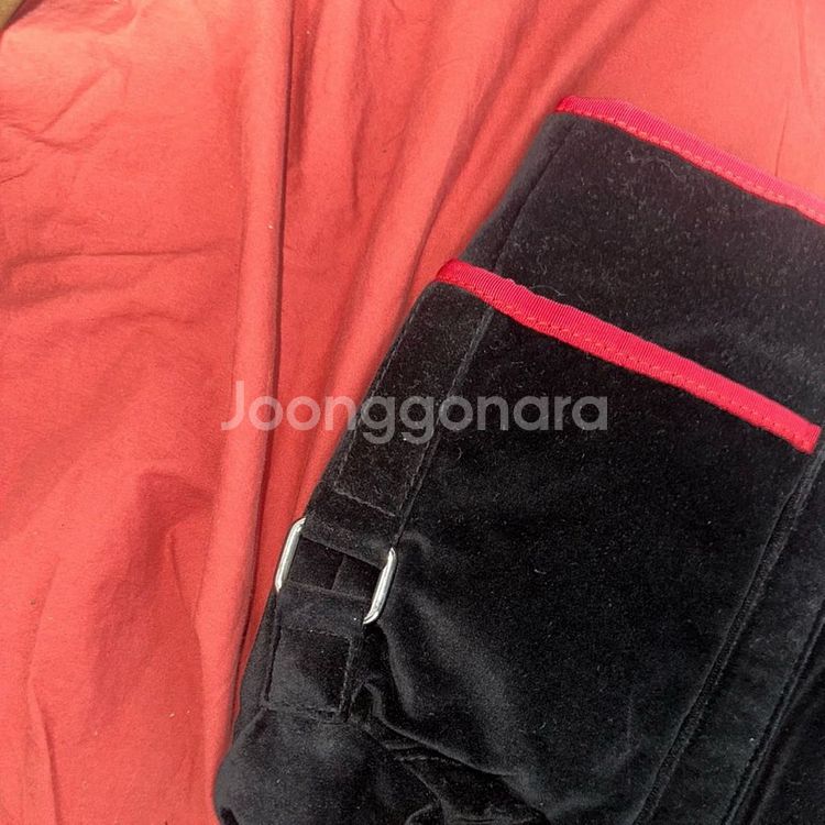 Polo Jeans 폴로진스 벨벳 토트백--3