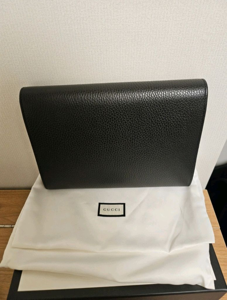 구찌 GG 마몽 플랩 클러치 새상품 (576425)--1