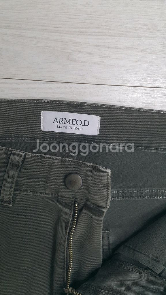 아르메오디(사방스판) 이태리면바지 30~31인치 정품!--4