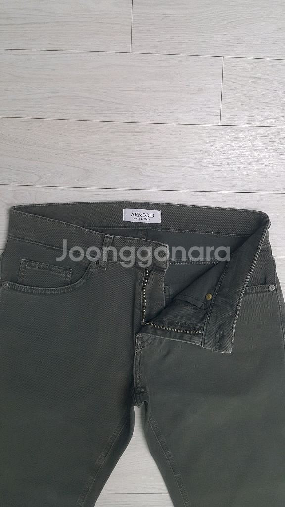 아르메오디(사방스판) 이태리면바지 30~31인치 정품!--3