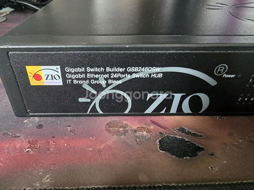 zio 기가비트 이더넷 스위치 24포트--1