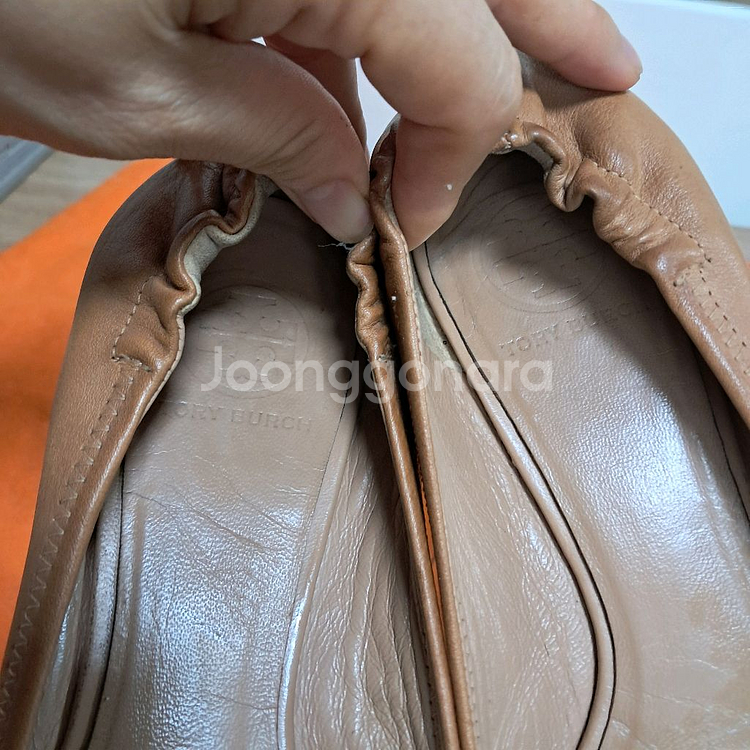 토리버치 발레리나 플랫 8.5(약255mm)--5