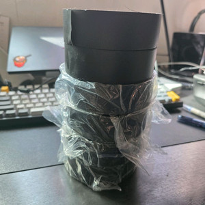 태영 무광 블랙 절연 테이프 검정색, 40mm