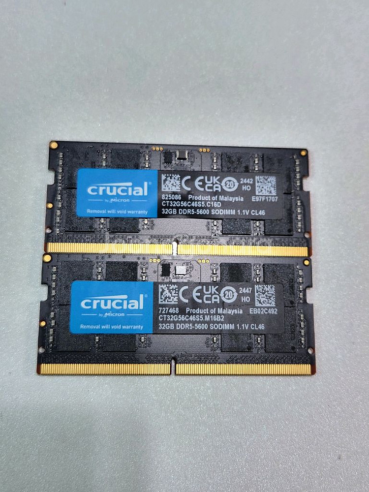 Crucial DDR5 5600 64GB(32GB*2)--0