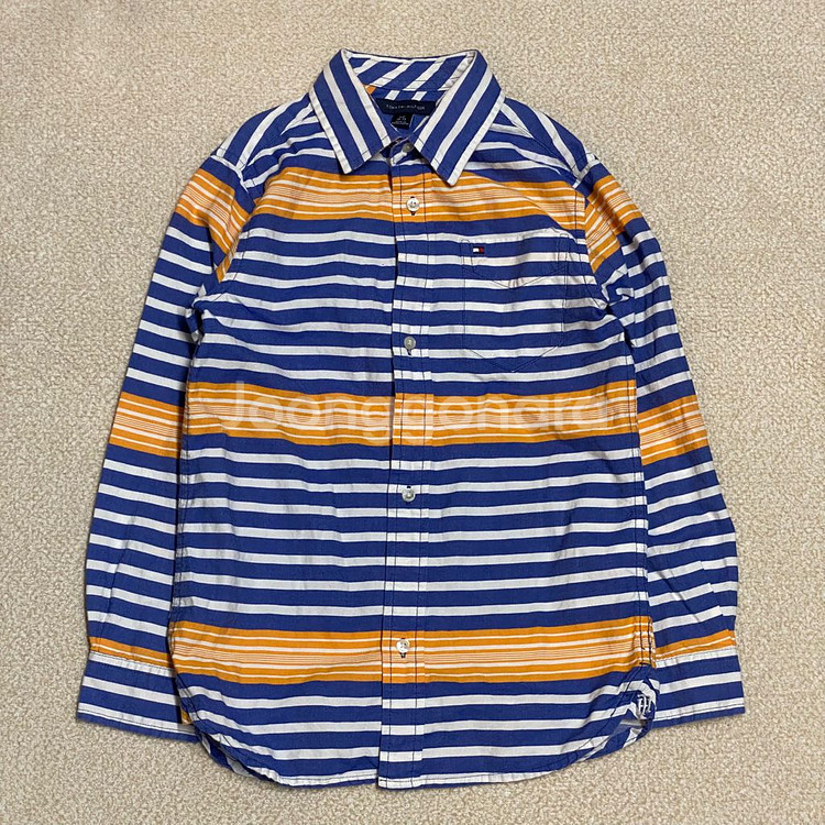 (정품) 타미힐피거 키즈 스트라이프 남방 6-7세--0