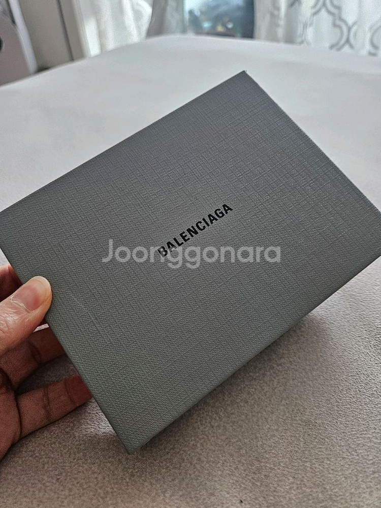 (새것, 정품)Balenciaga 카드 지퍼 지갑--4