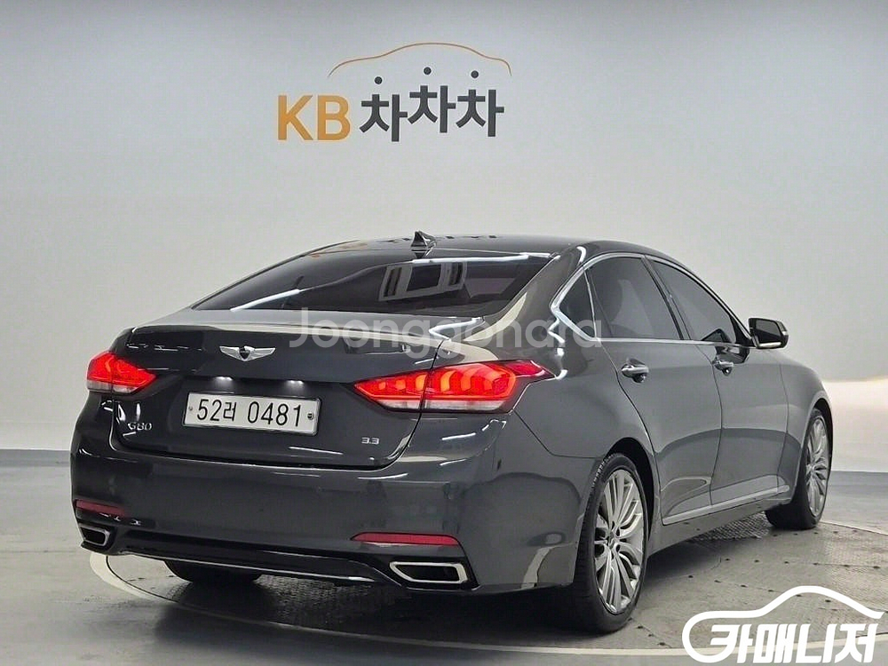 [제네시스]G80 3.3 GDI 프리미엄 럭셔리 (5인--1