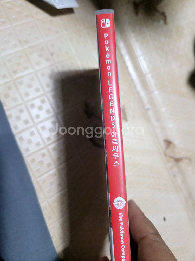 포켓몬아르세우스 닌텐도스위치 케이스만--1