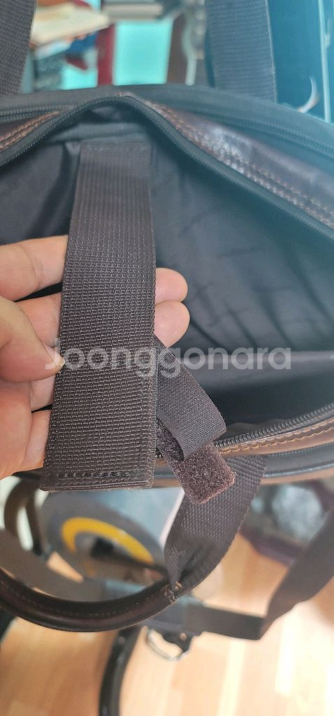 샘소나이트 가죽 서류 가방--3