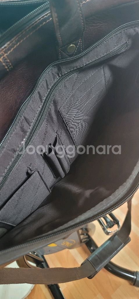 샘소나이트 가죽 서류 가방--5