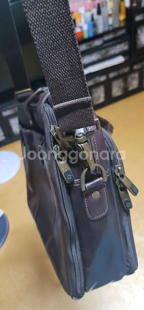 샘소나이트 가죽 서류 가방--8
