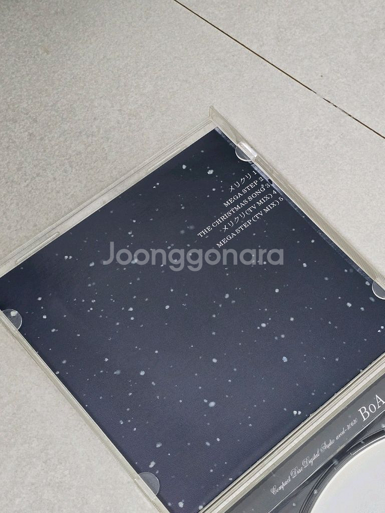 보아 BoA 일본 메리크리 앨범 CD--2