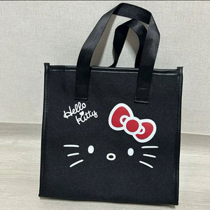 헬로키티 가방 토트백 블랙