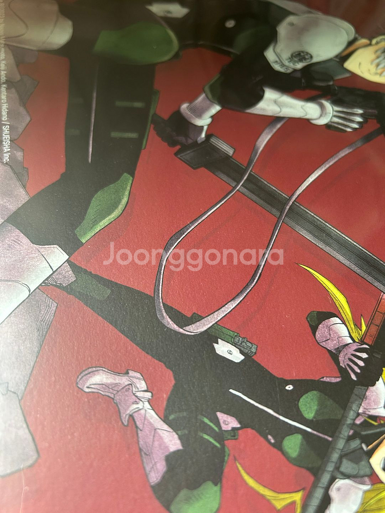 (미개봉) 괴수8호 나루미 키코루 홀로그램 미니 포스터--2