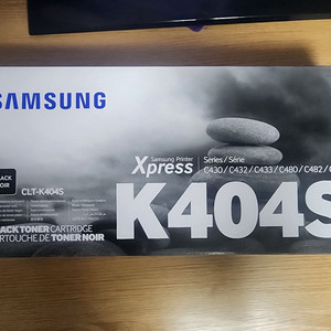 삼성 레이저 프린터 블랙 토너 K404S