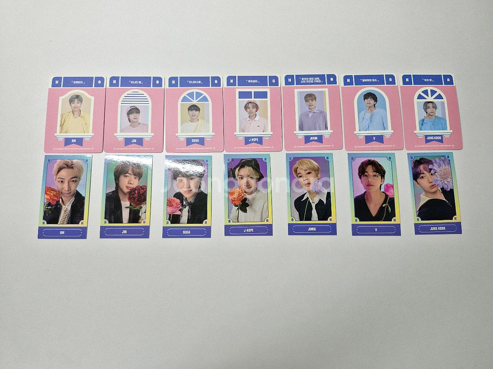 방탄 BTS 페스타 디데이 캘린더 구성품--4