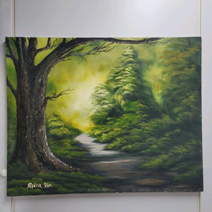 미국 유화 그림 20호 이미지