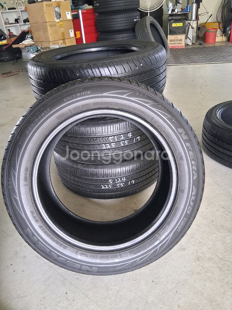 2255517중고타이어.225 55 17중고타이어--2