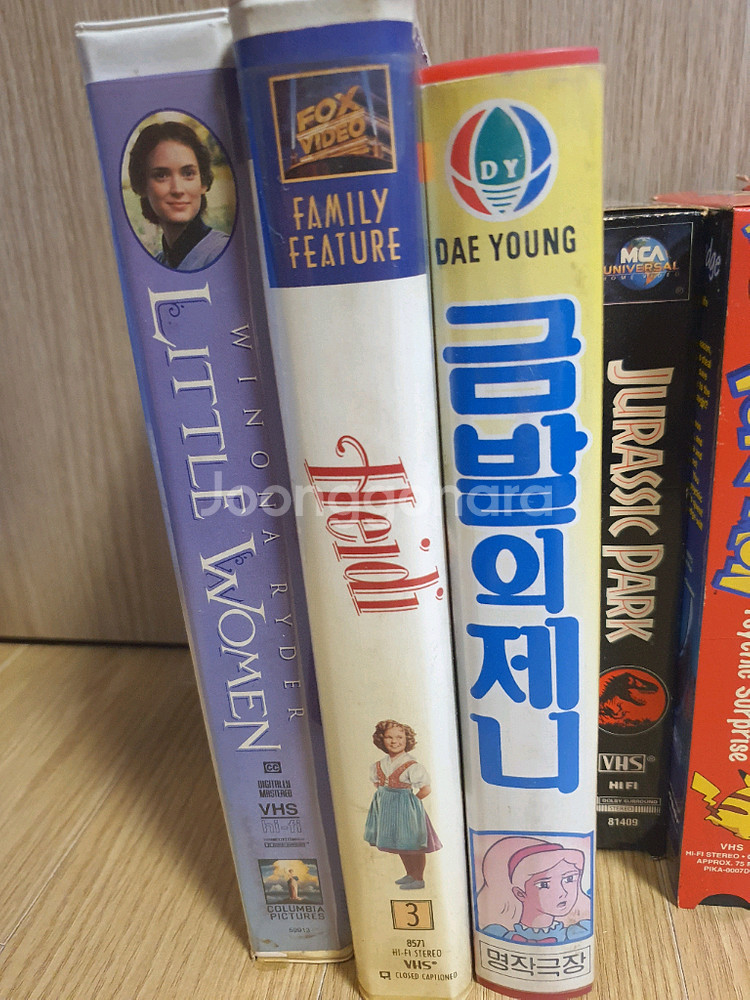 무료배송 비디오테이프 VHS 금발의제니 슈렉 쥬라기공원--1