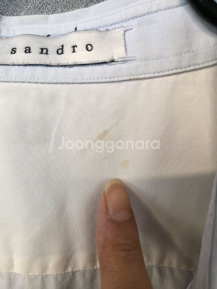 산드로 셔츠 (정품)--8