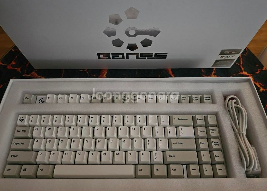 GANSS ALT-71 풀 알루미늄 기계식 키보드--0