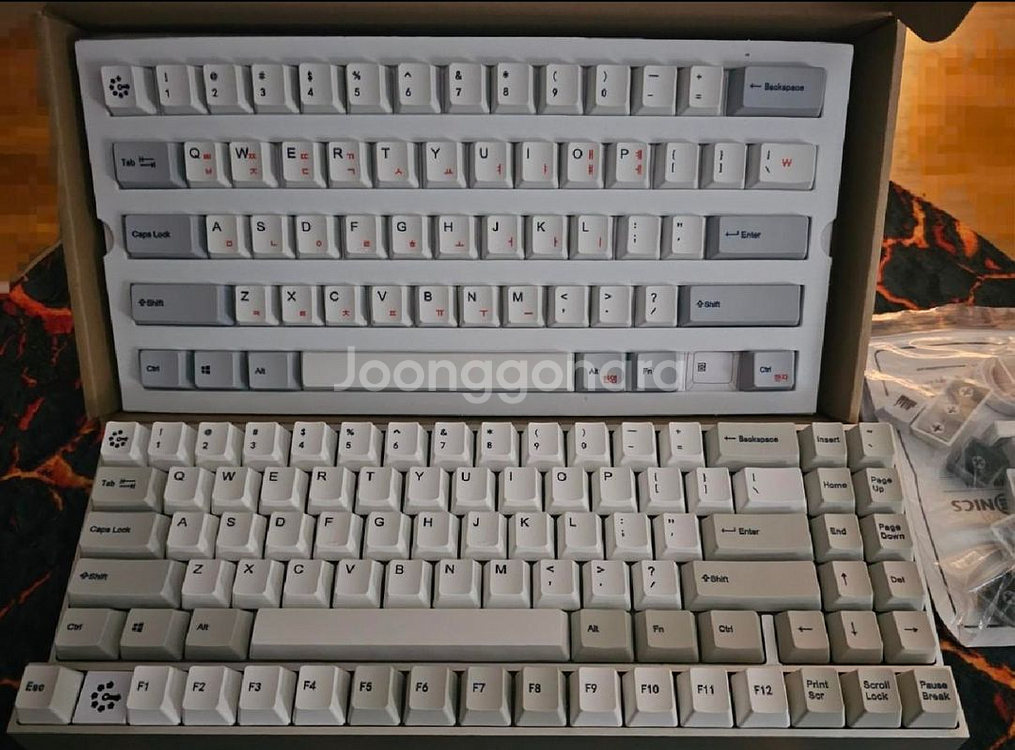 GANSS ALT-71 풀 알루미늄 기계식 키보드--1