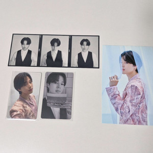 BTS 방탄 지민 proof 앨범 포카 일괄