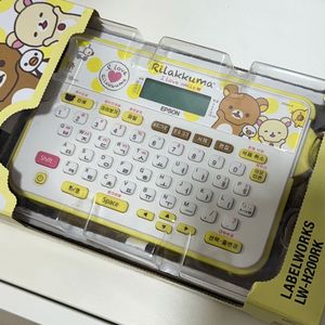 리락쿠마 라벨프린터기 + 라벨 5종