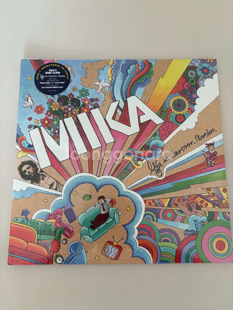 미개봉)mika 1집 2lp--0