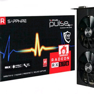 Radeon RX 570 4GB 고장난 그래픽 카드