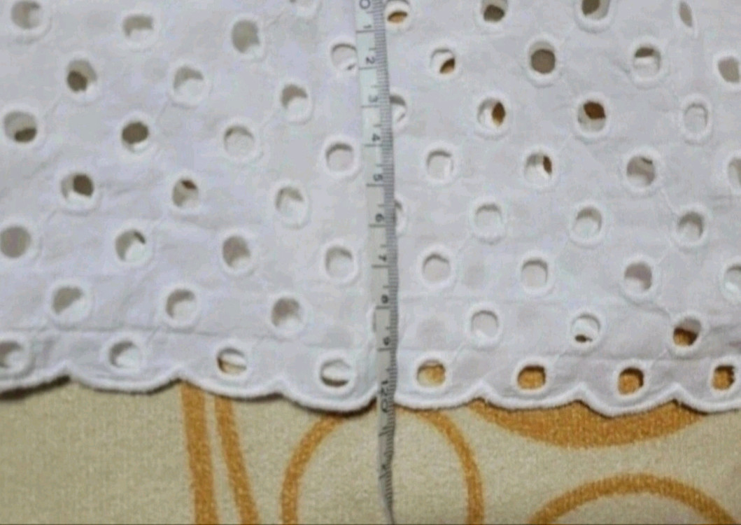 (새상품)55~66 펀칭 레이스 롱원피스 이미지