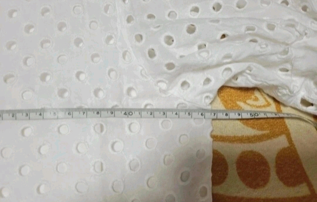 (새상품)55~66 펀칭 레이스 롱원피스 이미지