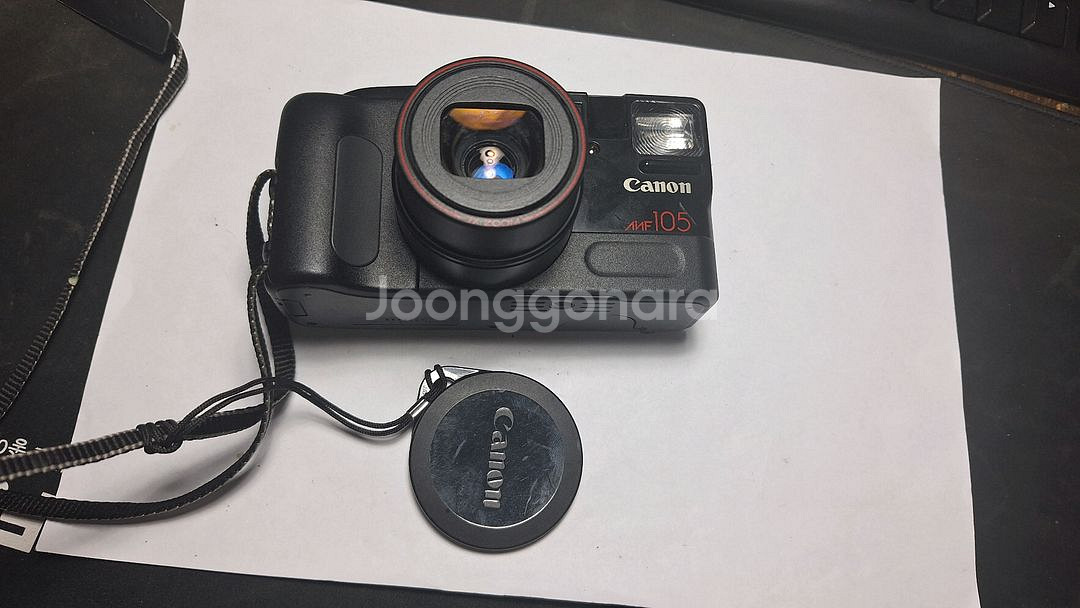 고장/캐논 Autoboy Zoom105 필름카메라--0