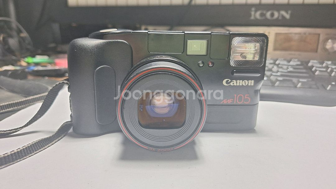 고장/캐논 Autoboy Zoom105 필름카메라--3