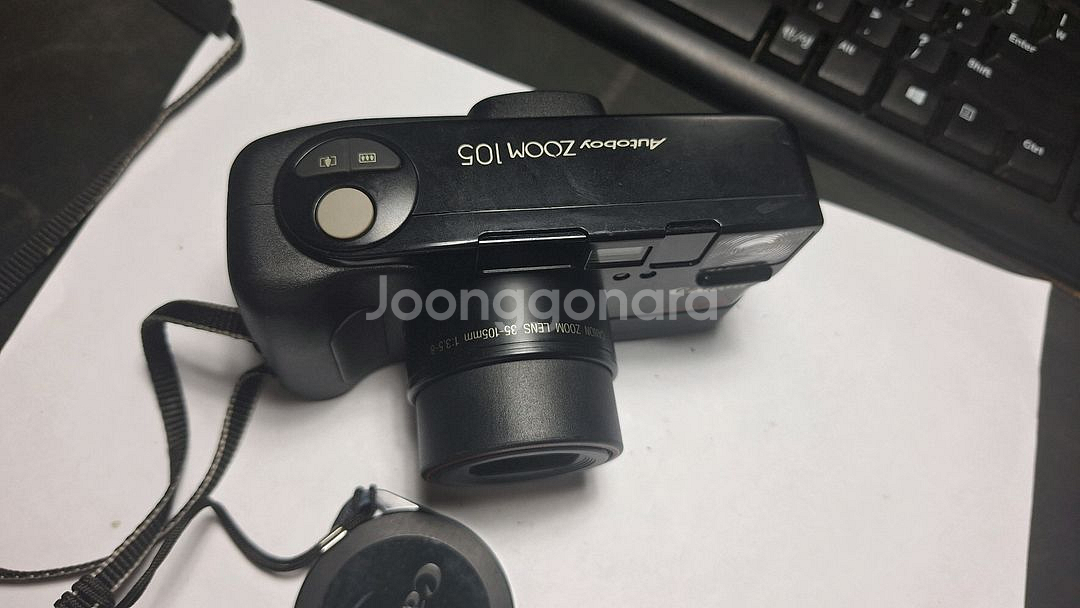 고장/캐논 Autoboy Zoom105 필름카메라--4