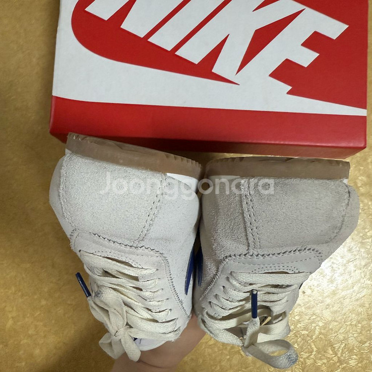 나이키 코르테즈 페일 아이보리 딥블루 w230--8