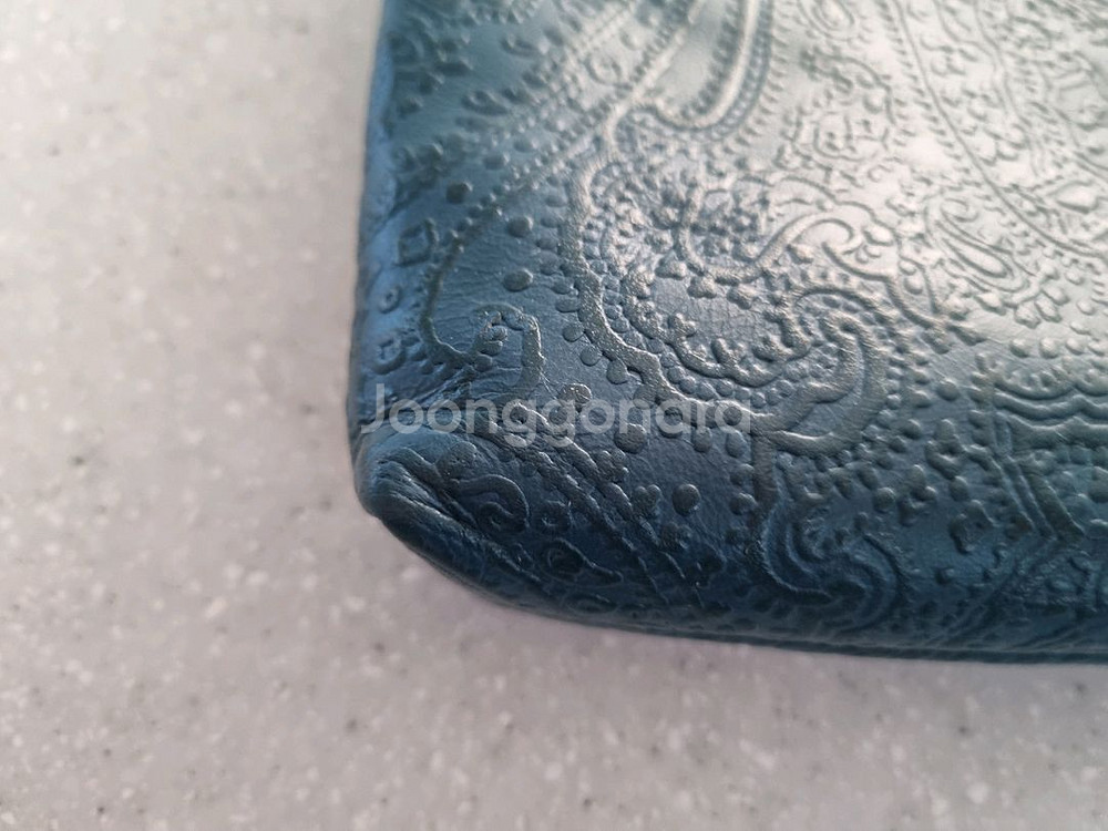 에트로 레더 앙브레 클러치백(정품)--5