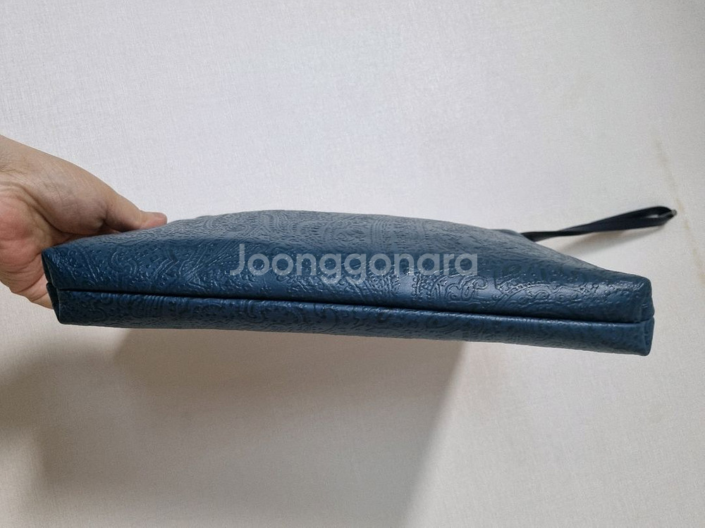 에트로 레더 앙브레 클러치백(정품)--3