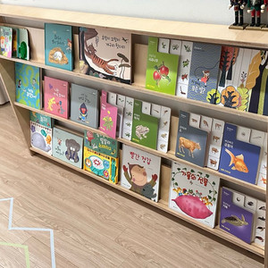 꼬메모이 전면책장 1600