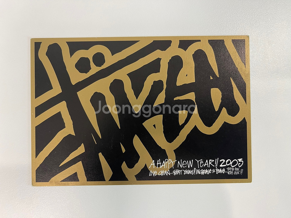 스투시 챕터 한정판 아트 포토 2003 STUSSY--1
